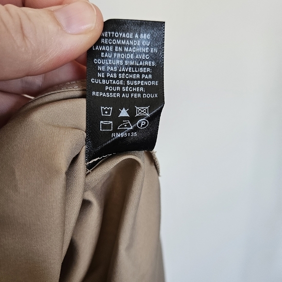 Lafayette 148 N.Y. khaki shirt dress size 2 - Picture 7 of 7